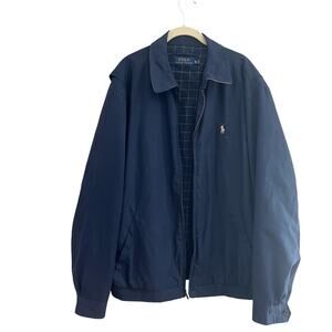 Vintage Polo Ralph Lauren Navy Jacket Size XL